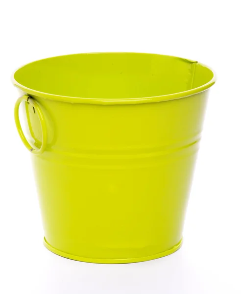 Green Bucket — Stock Photo, Image