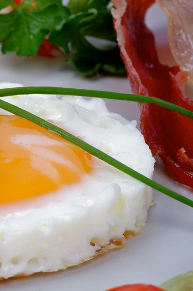 Huevos fritos Sunny Side Up — Foto de Stock