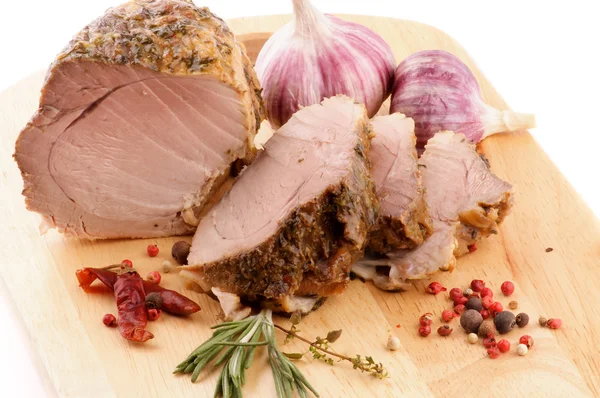 Geroosterde varkensvlees chop — Stockfoto