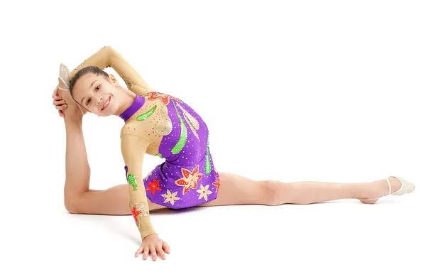 Young Girl Gymnast — Stock Photo, Image