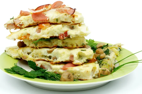 Various Omelets — Stock Photo, Image