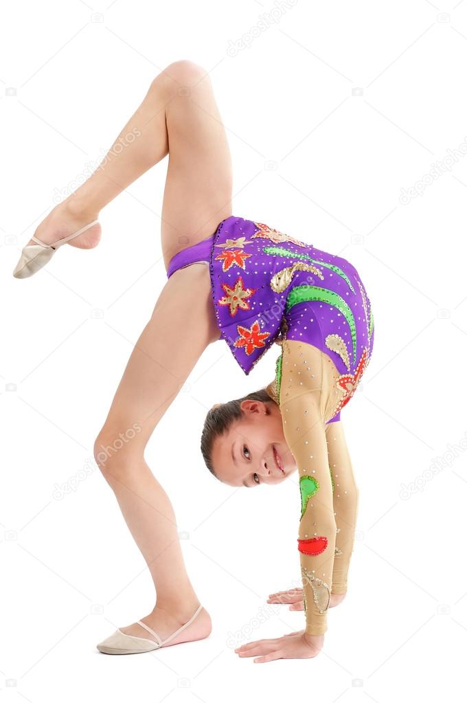 Young Girl Gymnast