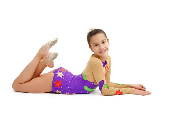 Young Girl Gymnast — Stock Photo, Image