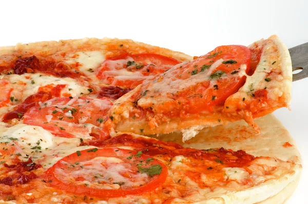 Pizza al formaggio — Foto Stock