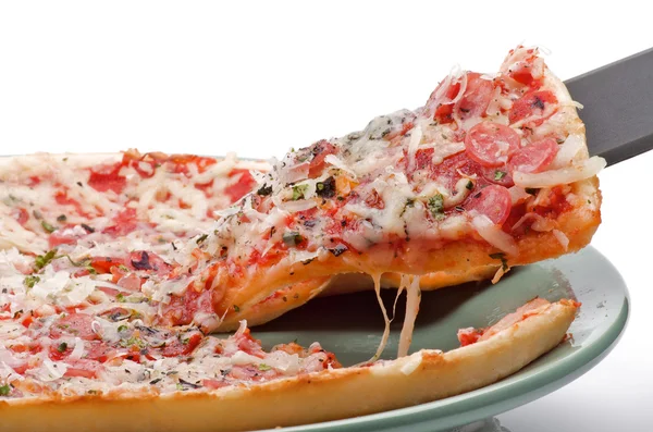Pepperoni Pizza — Stock Photo, Image