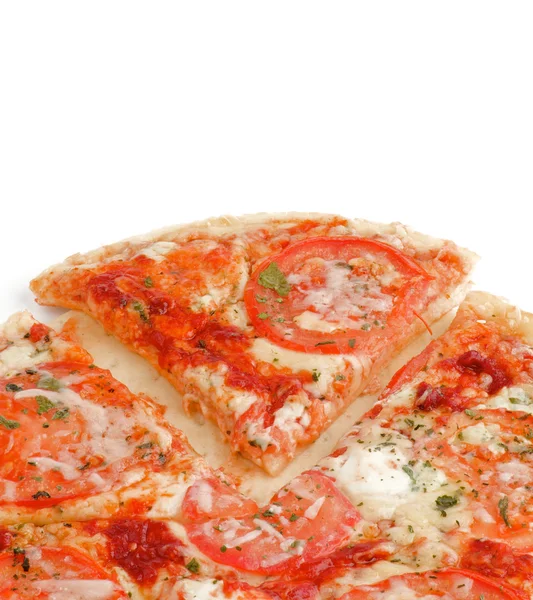 Kaaspizza 's — Stockfoto