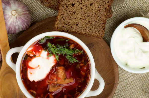 Borscht — Stockfoto