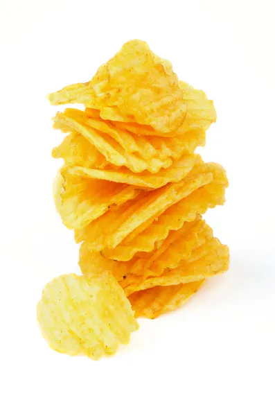 Aardappelchips — Stockfoto