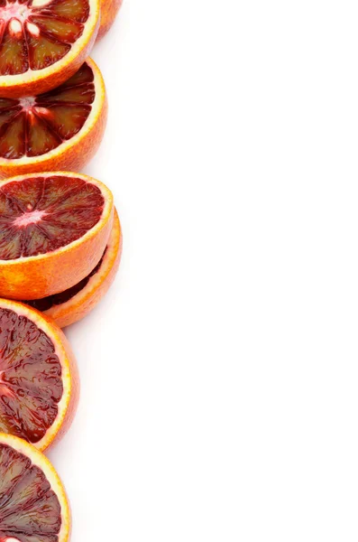 Каркас кровавых апельсинов — стоковое фото