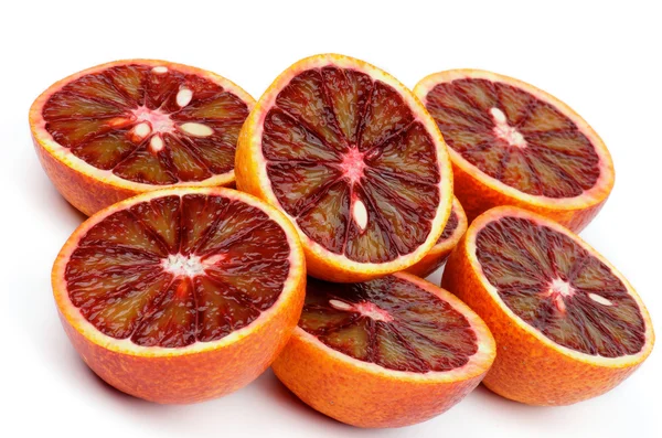 Кровавые апельсины — стоковое фото