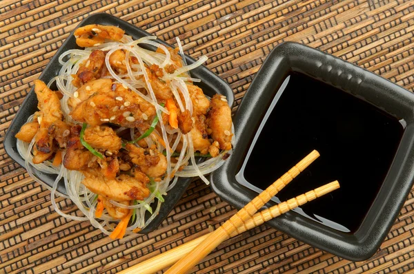 Kuřecí teriyaki — Stock fotografie