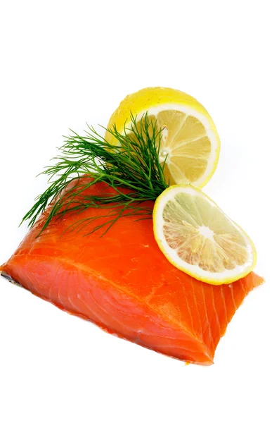 Gerookte zalm — Stockfoto