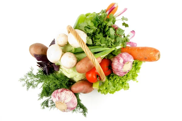 Vegetable Basket — Stock Photo, Image