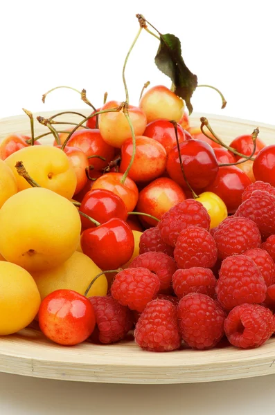 Fruit plaat — Stockfoto