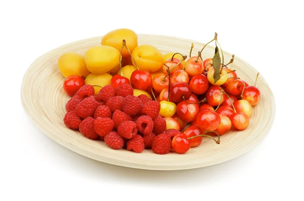 Assiette de fruits — Photo