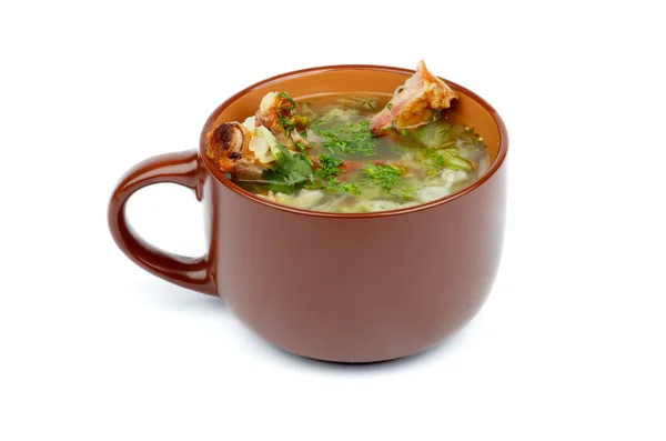 Gemüsesuppe — Stockfoto