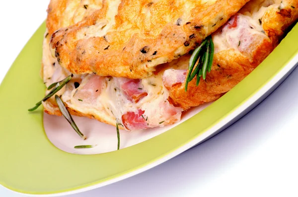 Fluffy Omelet — Stock Photo, Image