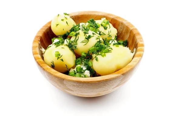 Відварна картопля — стокове фото