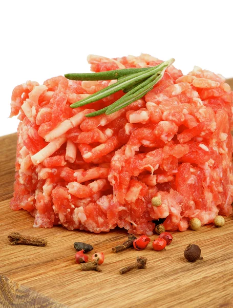 Raw Burger — Stock Photo, Image