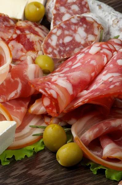 Delicatessen Cold Cuts — Stock Photo, Image