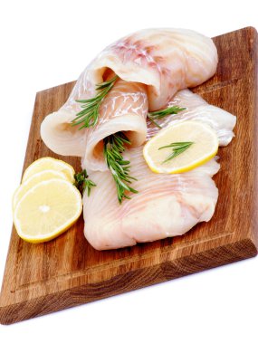 Raw Cod Fish clipart