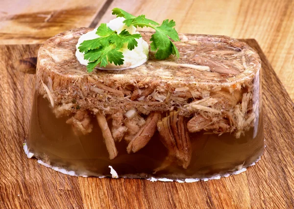 Aspic de carne Fotografias De Stock Royalty-Free