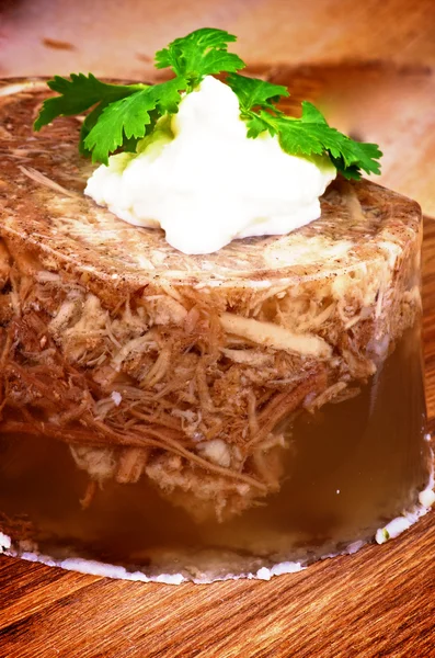 Carne aspic — Foto Stock