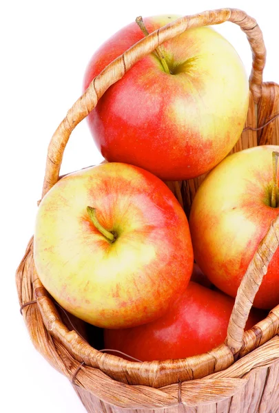 Apples in Basket — Stock Photo, Image