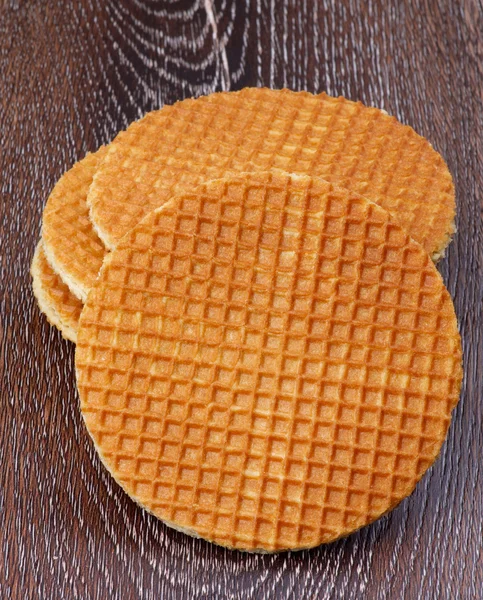 荷兰华夫饼 — 图库照片