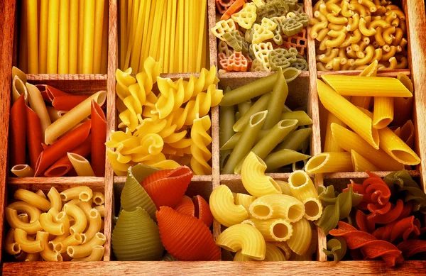 Verschillende pasta — Stockfoto