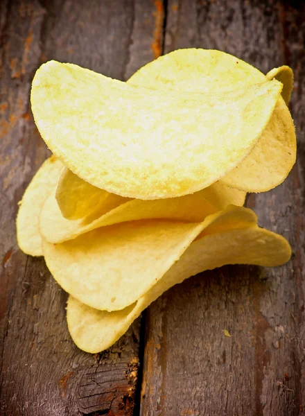 Potatischips — Stockfoto