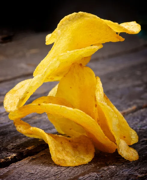 Potatischips — Stockfoto