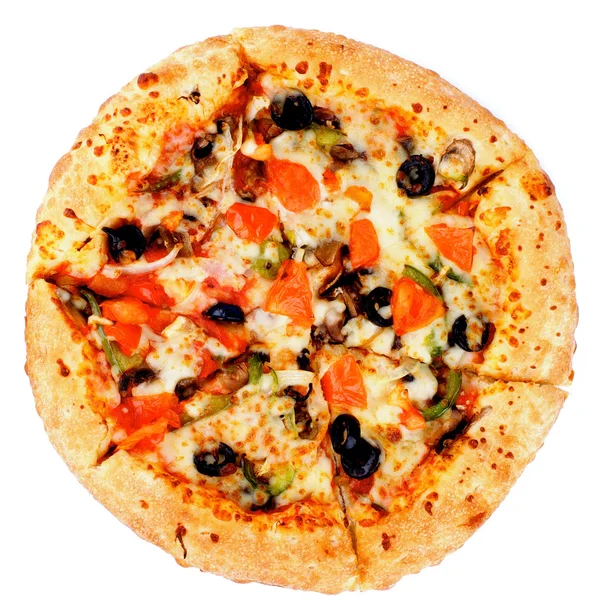 Vegetariánský pizza — Stock fotografie