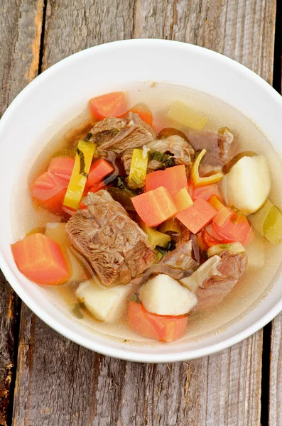 牛肉のスープ — ストック写真
