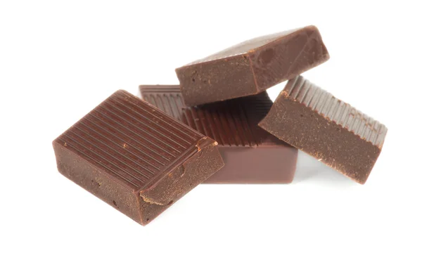 Černá čokoláda — Stock fotografie
