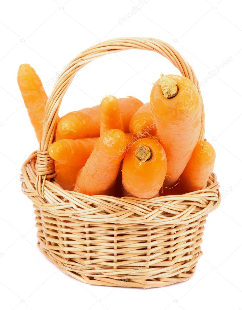 Carrot in Basket