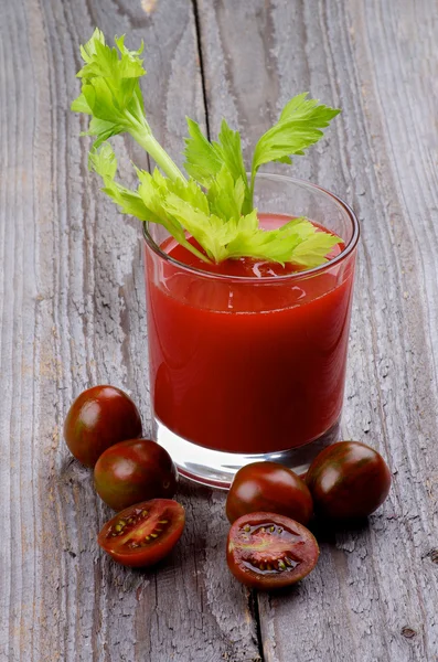 Tomato and Celery Juice — Stock Photo, Image