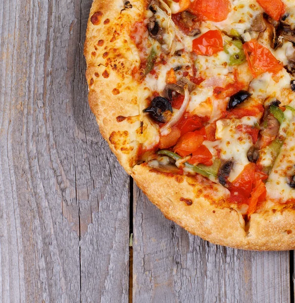 Vegetarisk pizza — Stockfoto