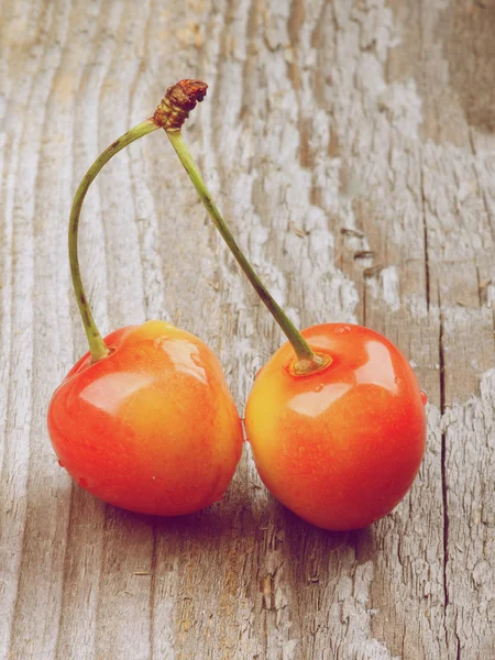 Cerezas dulces al maraschino — Foto de Stock