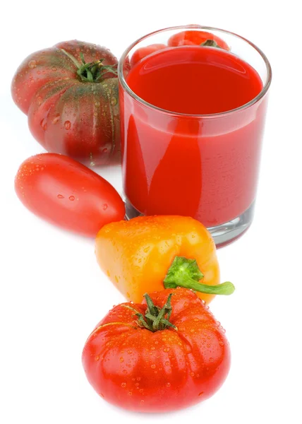 Tomatensap — Stockfoto