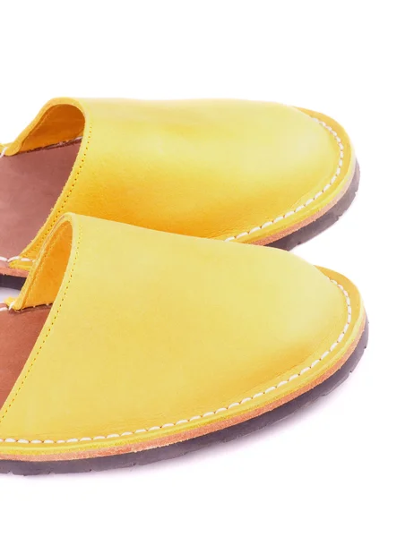 Жовті черевики — стокове фото