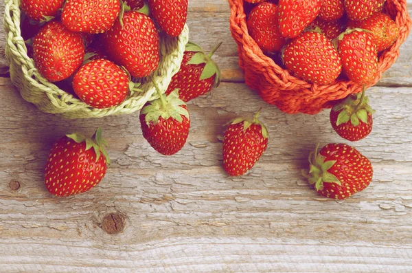 Bos aardbeien — Stockfoto