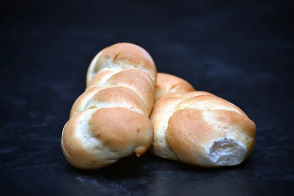 Bröd till frukost och mellanmål — Stockfoto