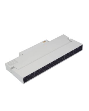 LED ışıklar, LED lambaları takip edin. Ofis ışıkları. Doğrusal lambaların bileşimi. Yeni teknolojiler. Yüksek güç doğrusal SMD beyaz ışıklandırma LED beyaz arkaplanda izole