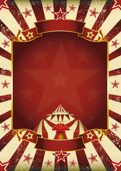 Fantastische grunge circus — Stockvector