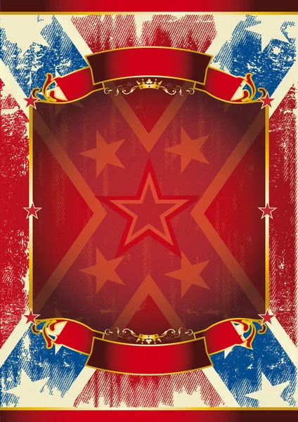 Confederate affisch. — Stockfoto