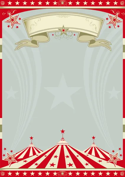 Cirque rétro big top . — Image vectorielle