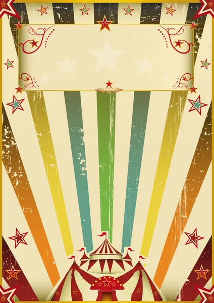 Fantastische kleur circus — Stockvector