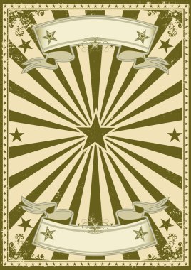 retro tarzı poster