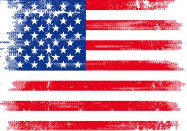 bizim bayrak kirli. Senin için bir Amerikan grunge bayrağı.